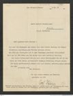 Nachlass Franz Steindachner, Brief von Haberer an Franz Steindachner (09.09.1912), Inv.Nr. 193.17, Seite 1